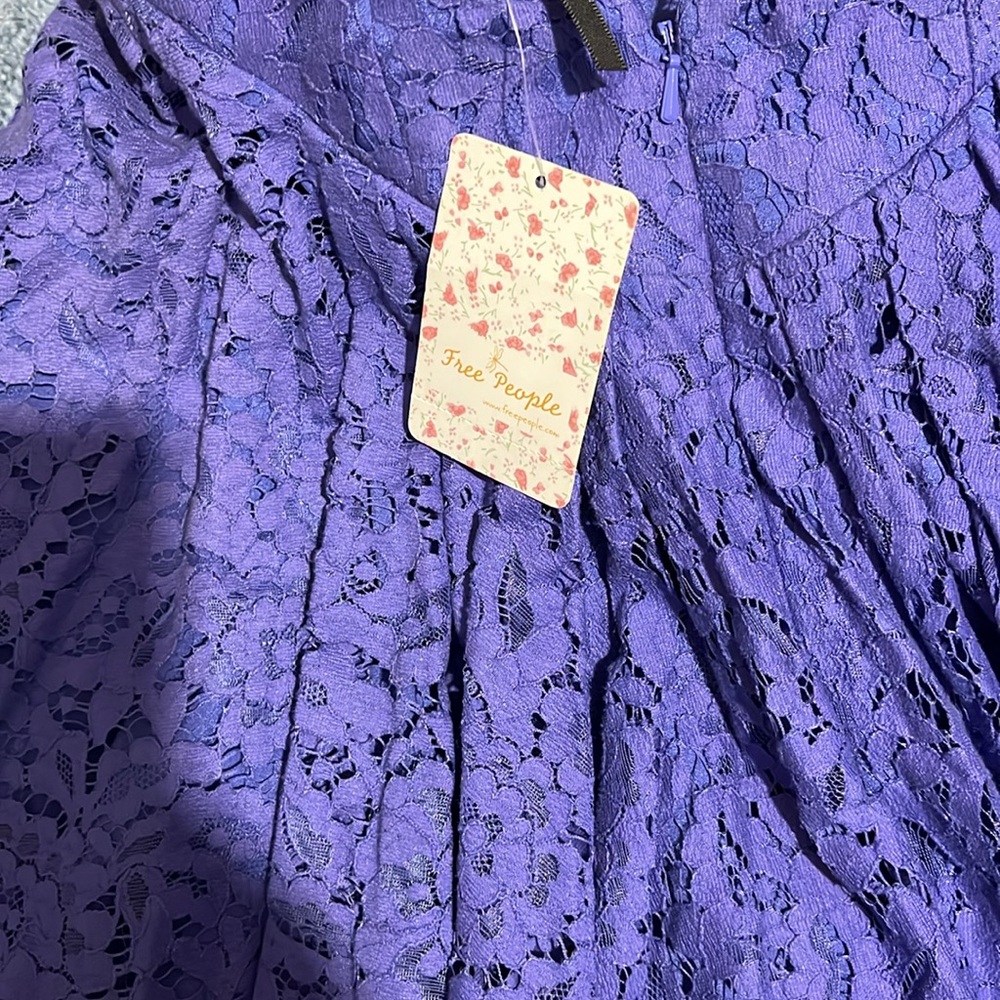 Purple free people dress - Picture 3 of 3